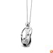 Loving Family(R) Small Sterling Loving Mother and 3 Children Pendant