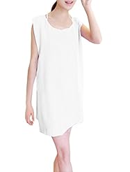 Sleeveless Scoop Neck Summer Cotton/Polyester Belted Mesh Mini Dress 