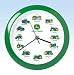 John Deere Tractor Clock