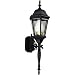 Progress Lighting P5886-31 Cast Post Lantern with Clear Beveled Glass and 120 Volt/277 Volt Hpf Electric Ballast, Textured Black