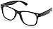 New OG Vintage Buddy NERD Wayfarer Blues Brothers Clear Sunglasses - Black