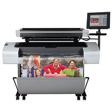 HP DesignJet T1100 MFP - 44 large-format printer - color - ink-jet - Roll (44 in x 300 ft) - 2400 dpi x 1200 dpi - IEEE1394 FireWire, USB, 1000Base-T