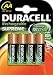 Duracell Supreme AA 2450mAh Rechargeable Pack of 4 Batteries