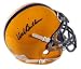 Dick Butkus Chicago Vocational High School Autographed Authentic Schutt Mini Helmet
