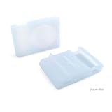 Apple iPod Shuffle 2nd Generation (1GB) FlexiSkin - The Soft Low-Profile Case (Future Blue, Frosted Clear)