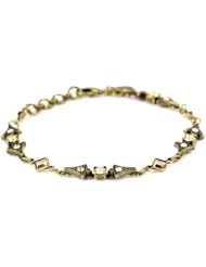 Sorrelli "Raw Sugar" Vintage Style Crystal Delicate Goldtone Bracelet