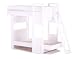 Uffizi Bunk Bed - White Supports and White Beds