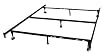 Adjustable Metal Queen & Full Size Bed Frame With Center Support