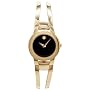 Movado Women's Amorosa Gold-Tone Stainless Steel Bangle Bracelet Watch #0604758