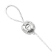 Beadalon Silver Plated Scrimps Super Secure Screw-On Oval Crimp Beads (12)