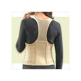 Click here to buy Cincher Ladies Posture Back Brace Support Belt - Tan - Medium by FLA Orthopedics.