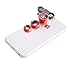 Clip on Cell Phone Camera Lens - (Red) - Take Better Pictures with Macro Wide Angle and Fisheye Lenses - 3 Different Lenses for All Types of Pictures
