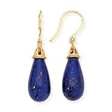 14k Gold & Lapis-Lazuli Drop Earrings