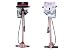 GIYO GM12 Aluminum Frame Wheelset Floor Pump W/ Gauge Road Bike MTB Bike Parts, 1516 grams