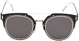 Glasses Queen AU825-Women Vintage Classic UV 400 Aviator Sunglasses(Silver-Grey)