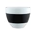 Koziol Milchkaffee-Tasse Aroma solid schwarz