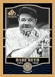 2001 SP Legendary Cuts #78 Babe Ruth - New York Yankees Baseball Card - Mint Condition - In Protective Display Case