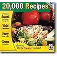 Cosmi 20,000 Recipes with Party Planner by Cosmi