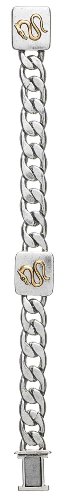 Pilgrim Herren-Armband M. Drachen Dragon Messing versilbert 21 cm 875-132 im Preisvergleich 
