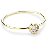 Mizuki 14k Ring 14k Charm Diamond Bezel Sm. .0
