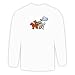 Long Sleeve T-shirt with walking, cloud, leash, exercise, dog
