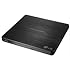 LG Electronics 8X USB 2.0 Ultra Slim Portable DVD+/-RW External Drive with M-DISC Support, Retail (Black) GP60NB50