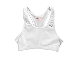 PUMA Progressive Ladies Running Bra Top , XS, WHITE