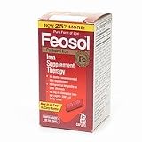 Feosol Iron Supplement Therapy, Carbonyl Iron, 45mg, Caplets 75 ea