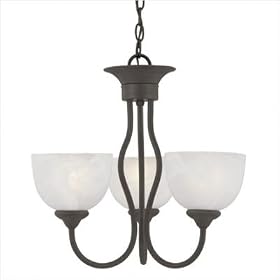 Tahoe Chandelier in Painted Bronze - Energy Star by Thomas Lighting