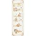 Peter Rabbit Growth Chart 12x36, Beveled