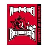 Arkansas Razorbacks 50x60 Stripes Series Royal Plush Blanket Throw