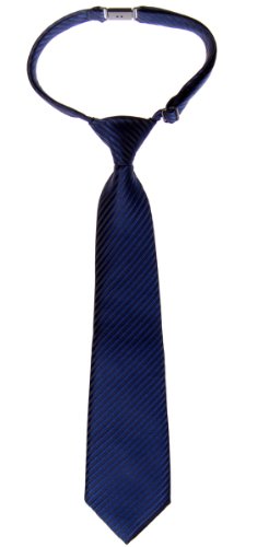 Retreez Woven Pre-tied Boy's Tie with Stripe Textured - Various Colors