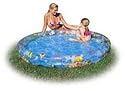 Double ring paddling pool