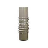 Torre & Tagus Circa Glass Ring Vase Tall, Grey Reviews