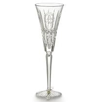 Waterford Crystal 12 Days of Christmas Flute, 10th Edition, Ten Lords A-Leaping