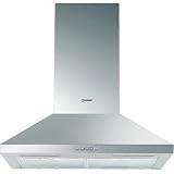 Indesit - H 361 IX - Hotte D&eacute;cor / Chemin&eacute;e - Int&eacute;grable - 60 cm - Inox