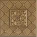 Marazzi i Metalli Di Marazzi Accent Deco 6 x 6 Fleur De Lis Wall Antique Gold Ceramic Tile & Stone