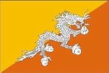 Bhutan Nylon flag 3 ft. x 5 ft.