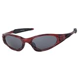 3187TQP9J7L. SL160  Wicked Shape Sport Sunglass with Contrast Tipped Stems and Nosepieces   5855