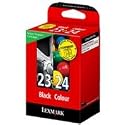Lexmark No 23 And No 24 Ink Cartridge Black And Colour Combo-pack Return Program