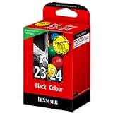 Lexmark No  23 And No 24 Ink Cartridge Black And Colour Combo-pack Return Program