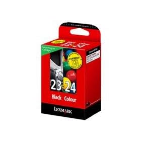 Lexmark No  23 And No 24 Ink Cartridge Black And Colour Combo-pack Return Program