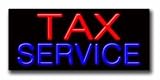 Tax Service Neon Sign 13 x 32