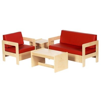 4-piece Birch Living Room Set (Office Product) new