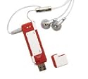 Transcend T.sonic 310 - Digital player - flash 512 MB - WMA, MP3 - red
