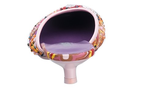 Unlisted Women's Under Cover Slide, Pink Multi, 8.5 M from Unlisted
