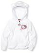 Hello Kitty Toddler Girls Plush Hoodie