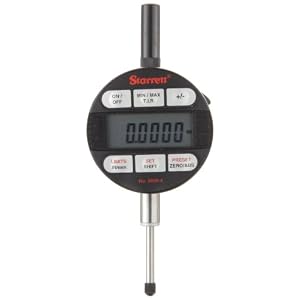 Starrett F2730AD AD Electronic Indicator - 1 Inch (25mm) Range, Rugged & Sealed For Precision Work