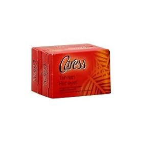 Caress Tahitian Renewal Exoliating Beauty Soap Bar, 4 Bars @ 3.25 Oz
