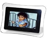 Electronics : [Bundle] Curvy-H1 7" digital photo frame in black + 2 GB SD Memory Card